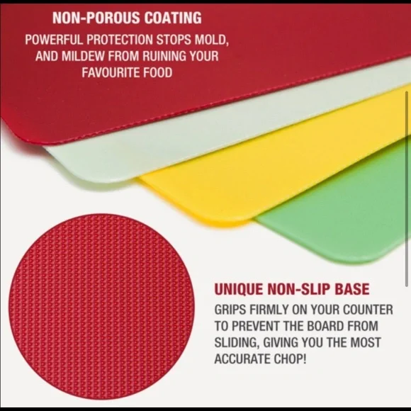 🆕 Eparé set of 4 cutting boards, BPA-free. - Picture 3 of 15